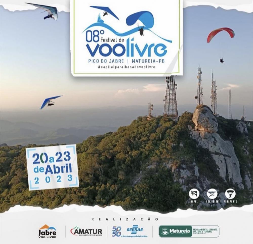 8º Festival de voo livre de Matureia acontece de 20 a 23 de Abril 