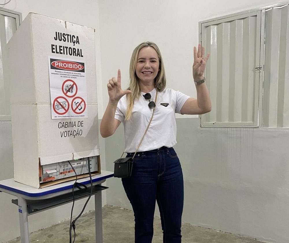 Com o apoio da atual prefeita, Giovana Olímpio anuncia sua pré candidatura a prefeitura de São Bentinho 