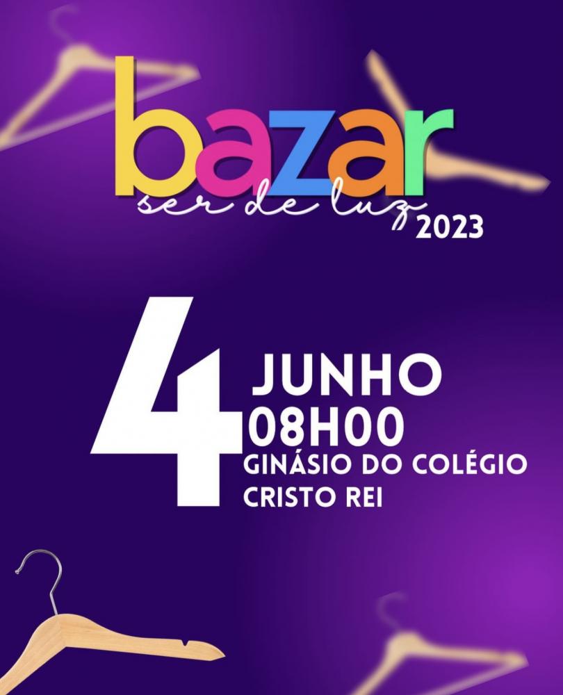 Ser de Luz realizará Bazar Beneficente e pede doações de roupas e artigos. 