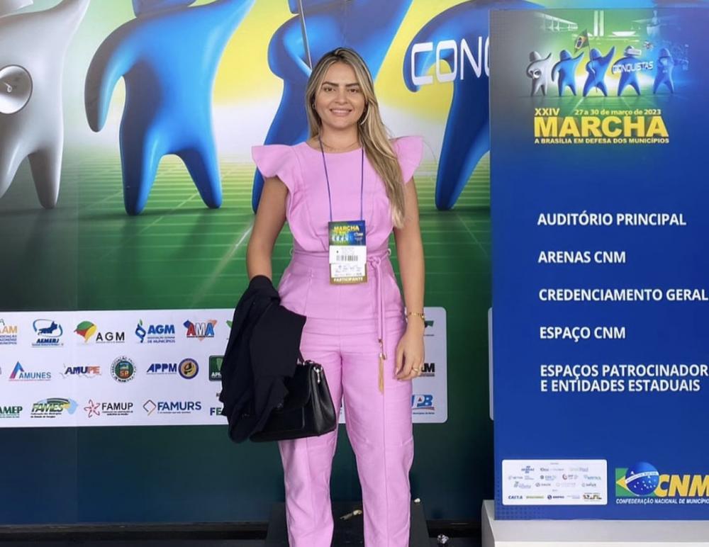 Paloma e sua nova missão como pré-candidata a prefeita de Santana dos Garrotes -PB