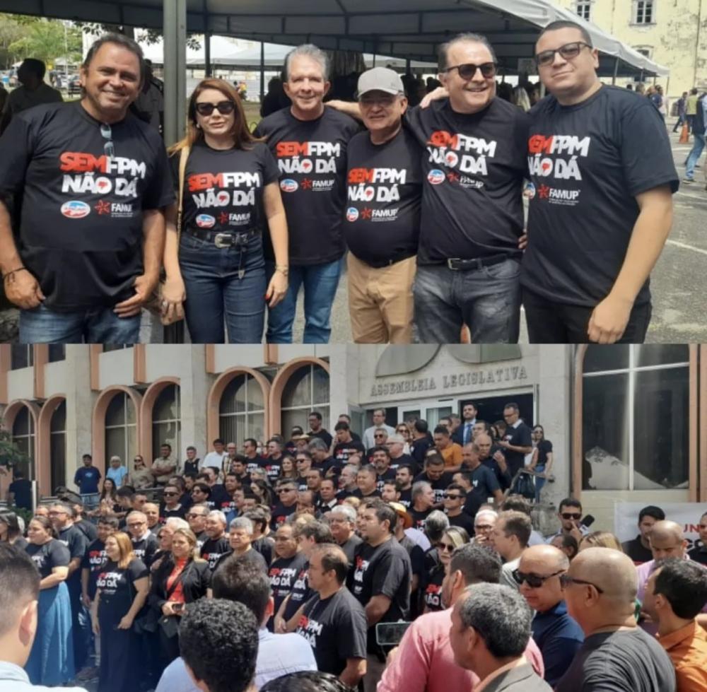 Nabor Wanderley participa de Mobilização e comenta desafios de Patos frente à redução de recursos na Paraíba