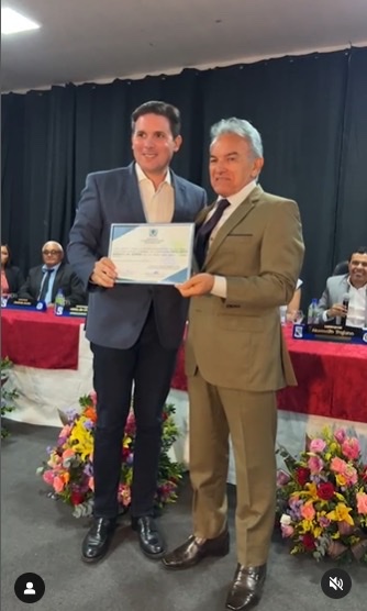 Deputado federal Hugo Motta é homenageado com título de cidadão de Juazeirinho e reforça trabalho por mais melhorias para o município
