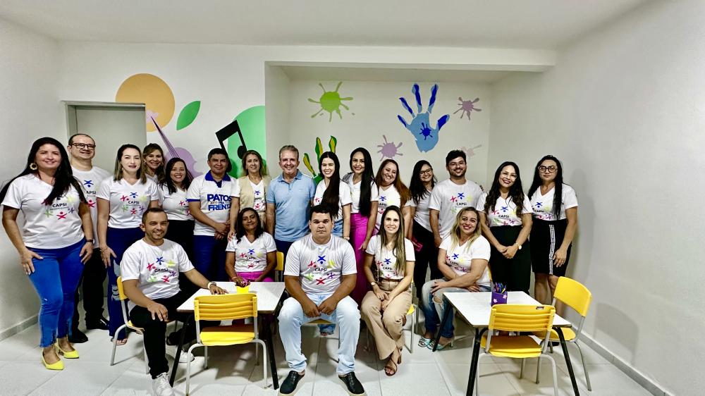 Prefeitura de Patos inaugura nova sede do CAPSi em comemoração aos 16 anos do serviço