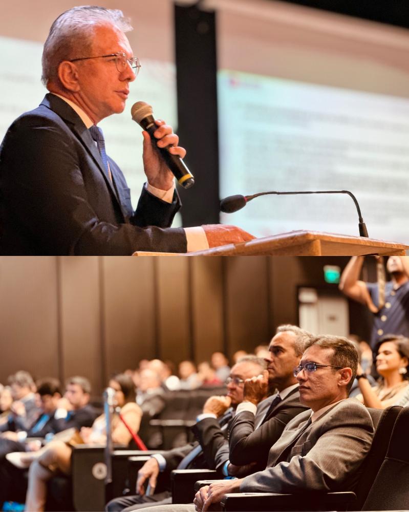 Prefeito Nabor profere palestra no 3º EAT-PB e é agraciado com Menção Honrosa pelas boas práticas na administração tributária municipal 