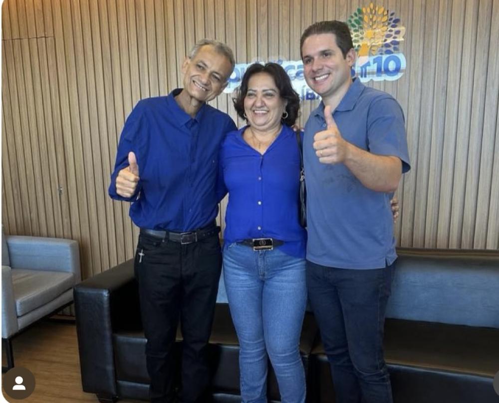 Deputado Hugo Motta anuncia apoio a pré-candidatura de Luiz Galvão, em Juru 