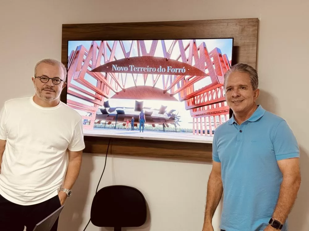 Prefeito Nabor publica “spoiler” do projeto do novo Terreiro do Forró 