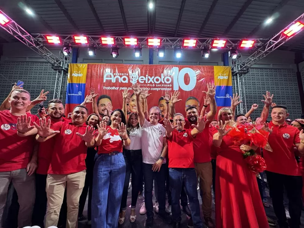 Ana Peixoto é oficializada candidata a prefeita em convenção do Republicanos e PSB que reuniu multidão em Malta