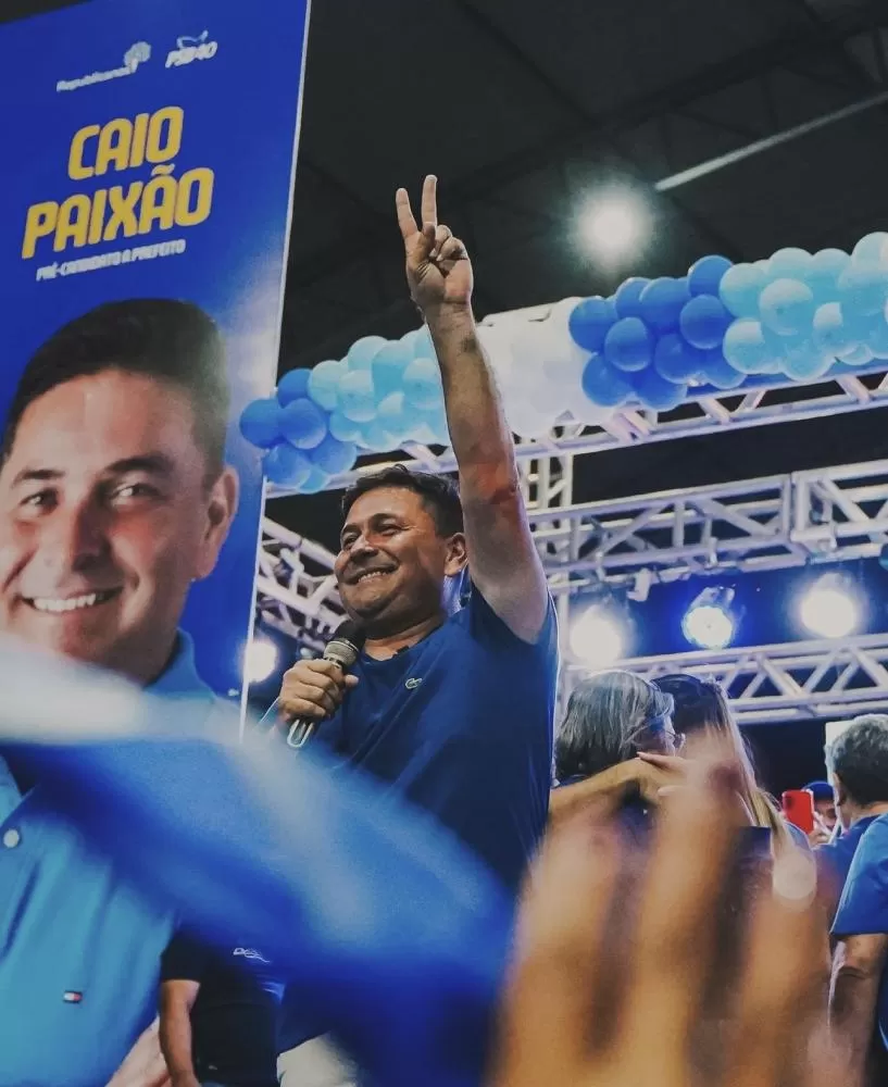 Convenção do Republicanos e PSB em Condado atrai multidão e oficializa Caio Paixão para disputar a prefeitura nas eleições deste ano 