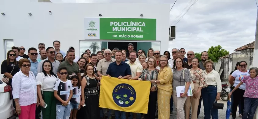 Município de São Mamede ganha moderna Policlínica Municipal Dr. Joácio Morais