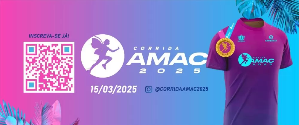 AMAC realizará no dia 15 de março I corrida esportiva