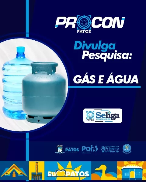 Em pesquisa de gás de cozinha, Procon/Patos constata aumento na porcentagem do produto