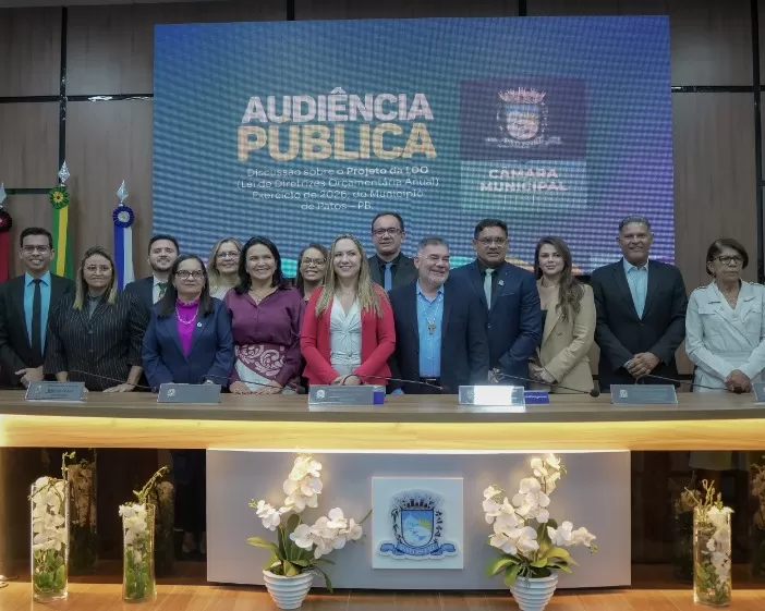 Vereadores debatem pontos da LOA 2026 em Audiência Pública na câmara